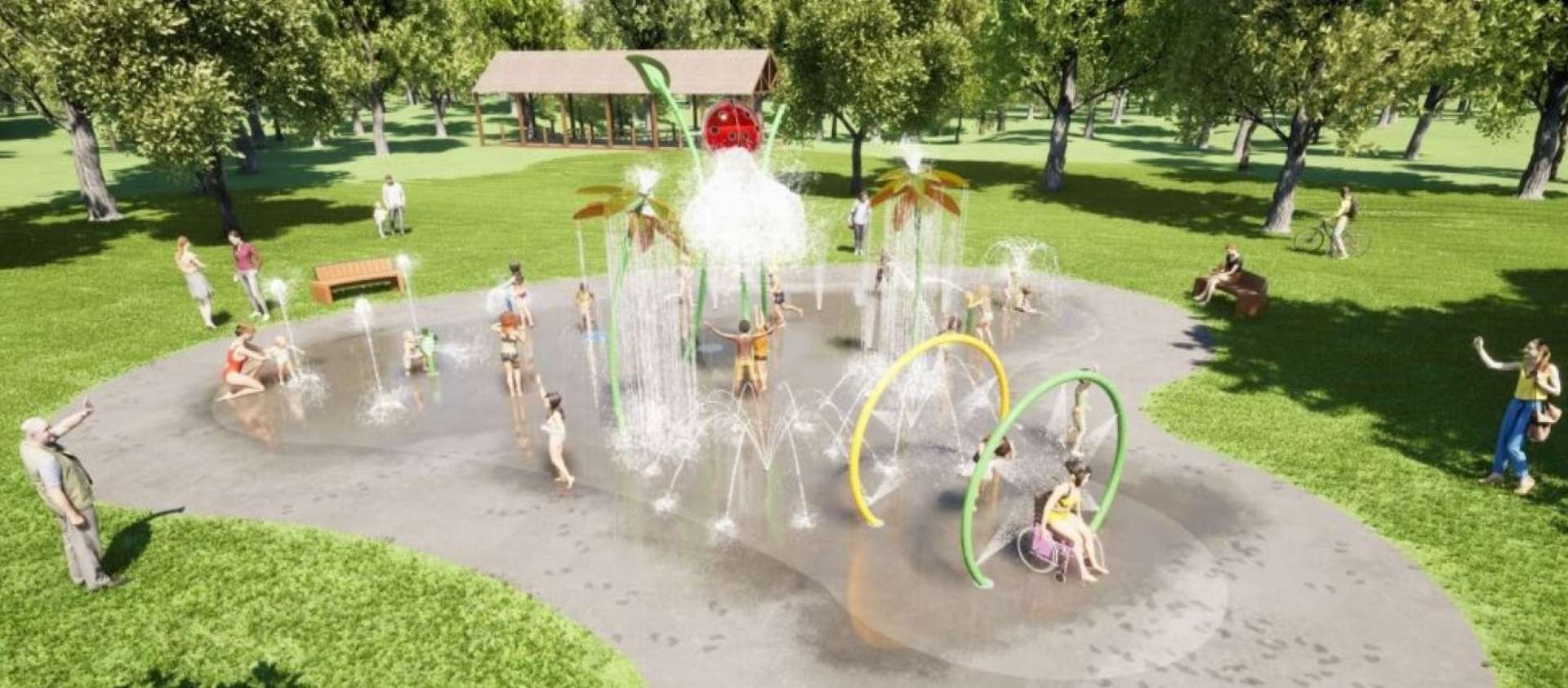 Coronation Park Splash Pad