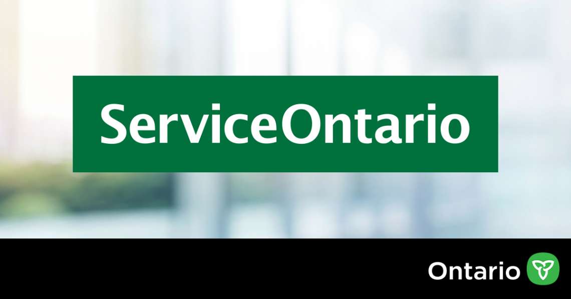 ServiceOntario Service Ontario logo