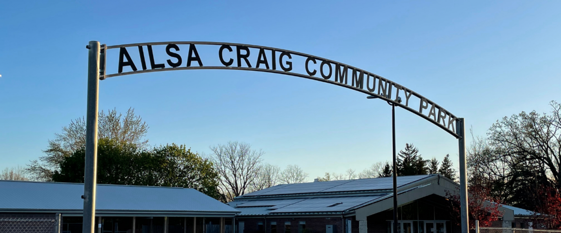 Ailsa Craig Community Park Signage